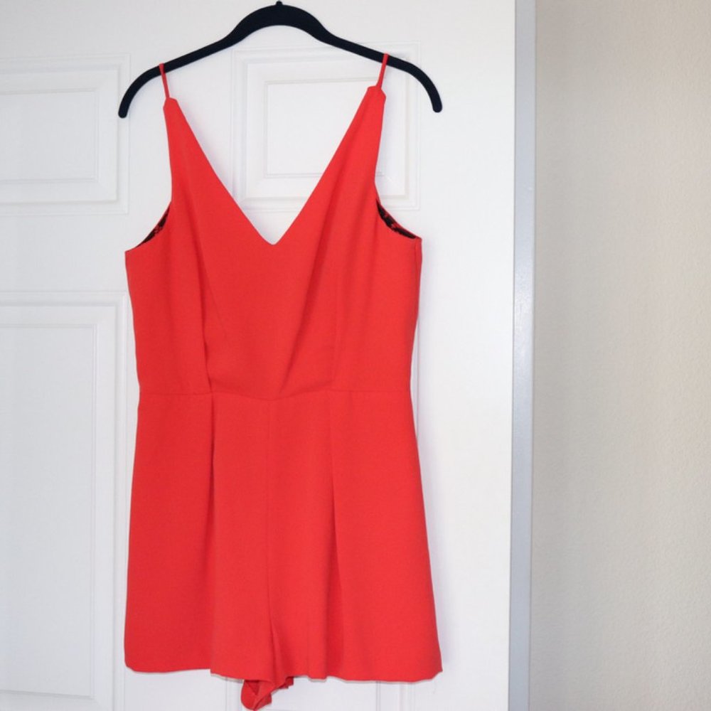 Topshop Playsuit with Lace Back - Picture 2 of 6